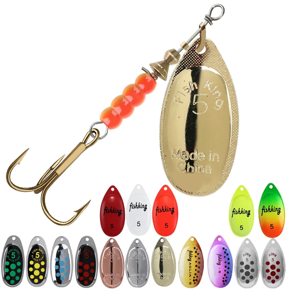 Fishing Lure Crankbait - Металлическая блесна, приманка-спиннер, 3,9 г, 4,6