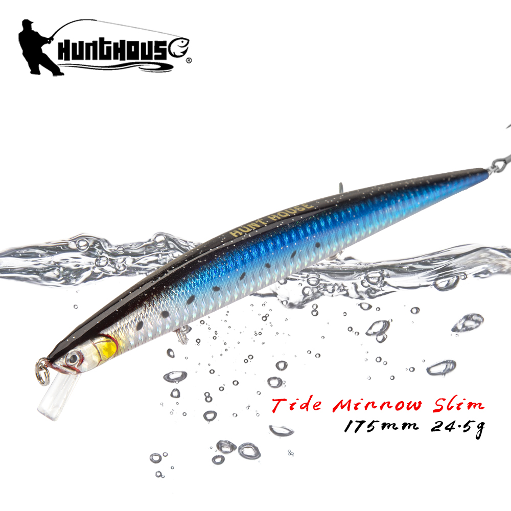 Fishing Lure Topwater - Воблер Hunthouse Tide Slim Minnow 175