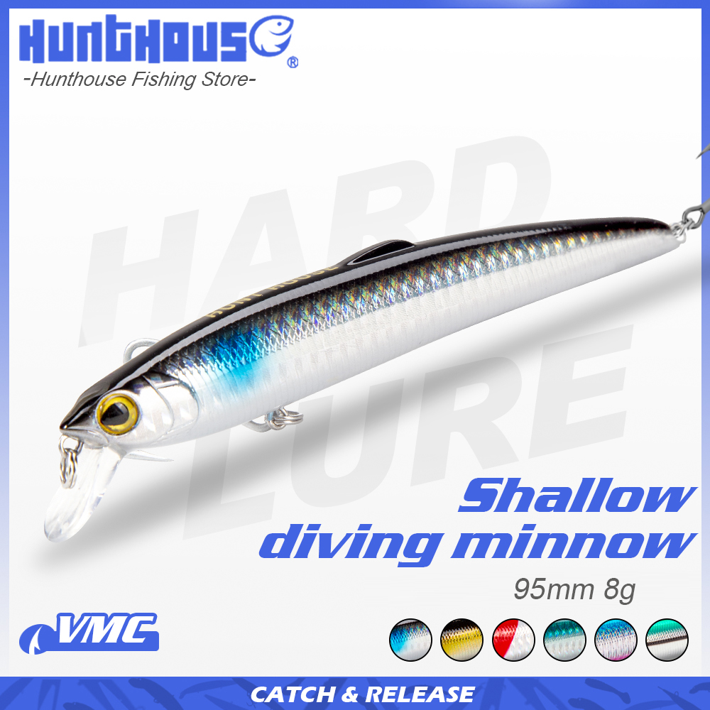 Fishing Lure Jerkbait - Рыболовная приманка Hunthouse Smith Saruna Minnow,