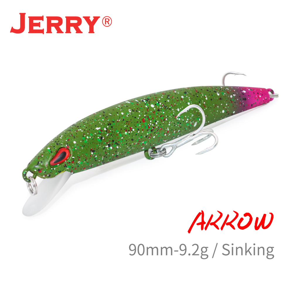 Fishing Lure Jerkbait - Jerry стрелка опускается на дно литье