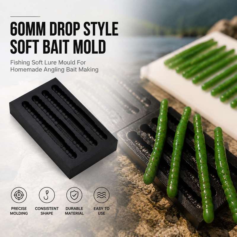 Fishing Lure Kit - Форма для изготовления мягких рыболовных приманок