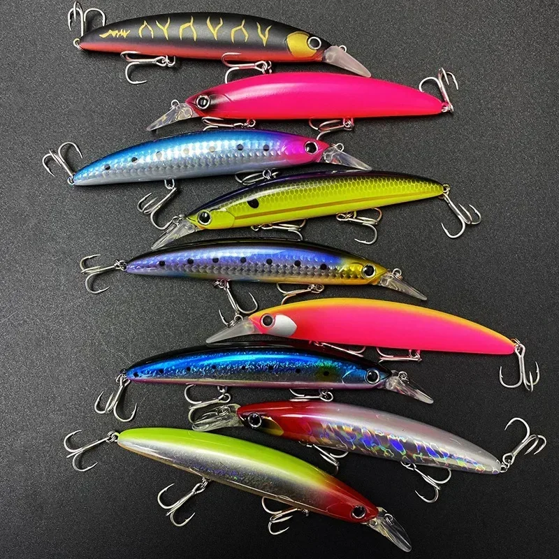 Fishing Lure Topwater - Плавающие рыболовные приманки для гольяна, 110