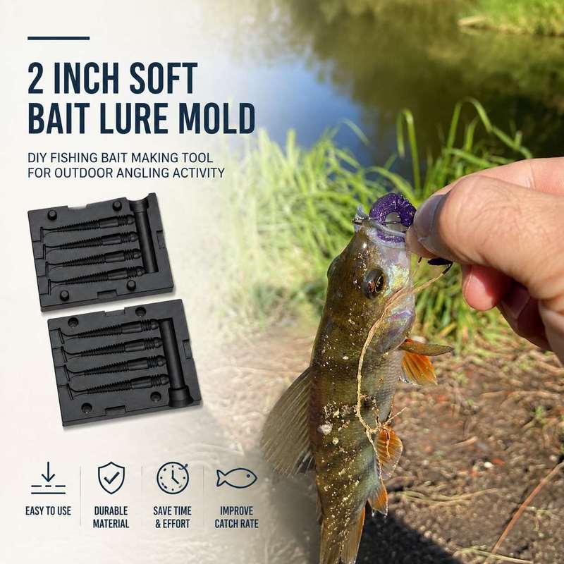 Fishing Lure Making Kit - Форма для изготовления мягких приманок 2