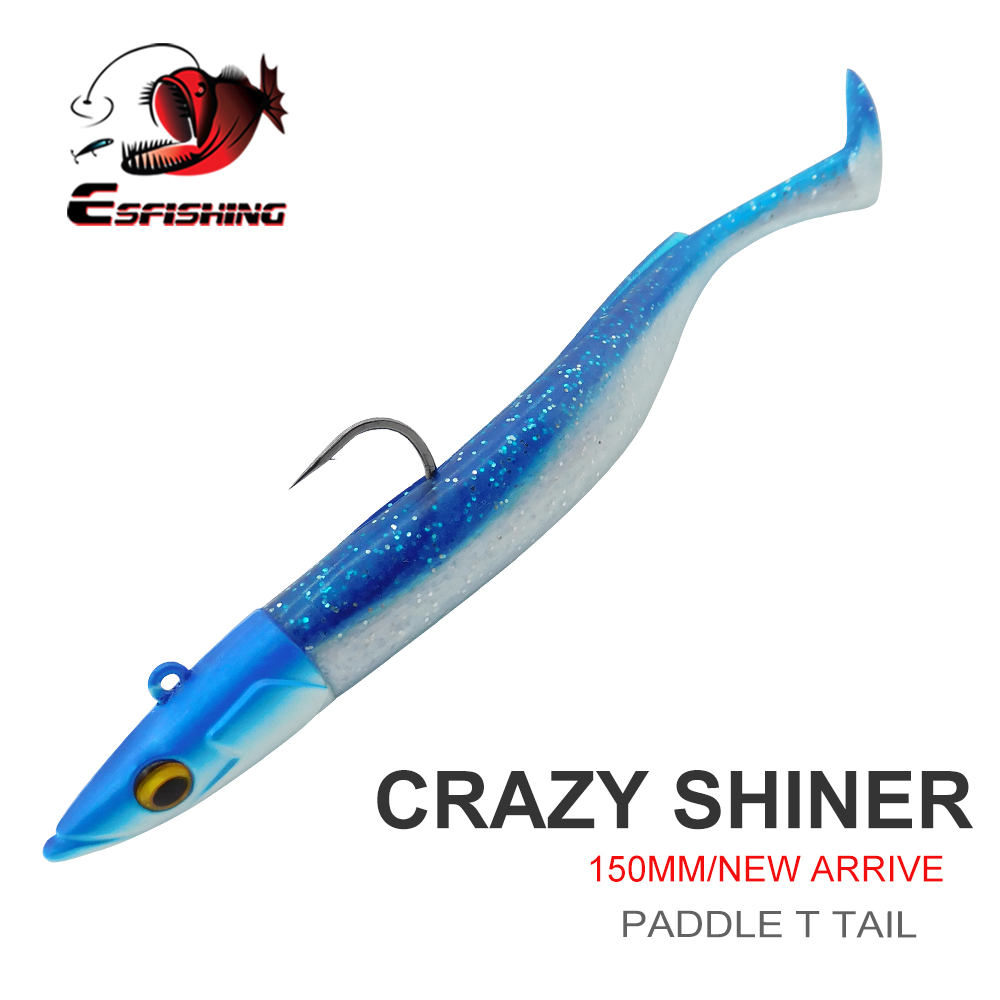 Fishing Lure Spoon - Мягкая рыболовная приманка ESFISHING Leurre Souple