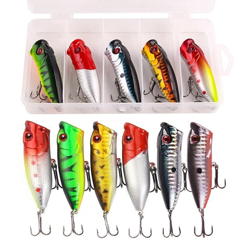 Fishing Lure Topwater - 6 шт. 6 цветов (мешок opp)/5