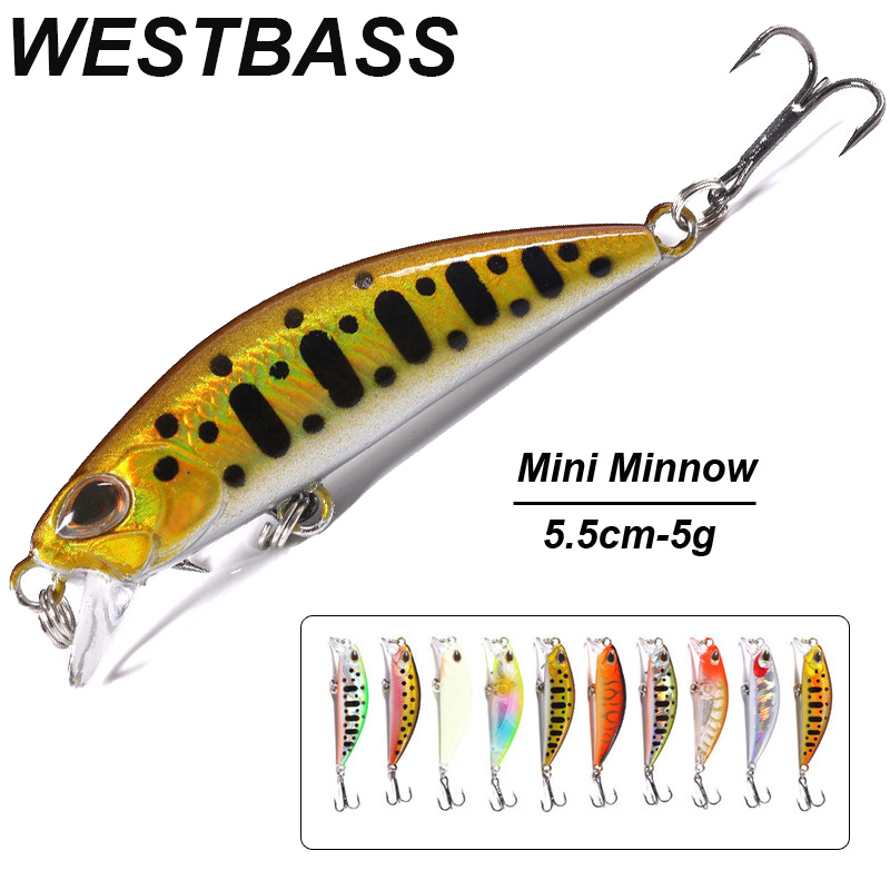 WESTBASS 1PX микро-приманка в  – обзор и цена Fishing Lure Crankbait