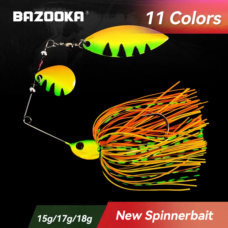 Базука 15 г 18 г Спиннербейт Р – обзор и цена Fishing Lure Spoon