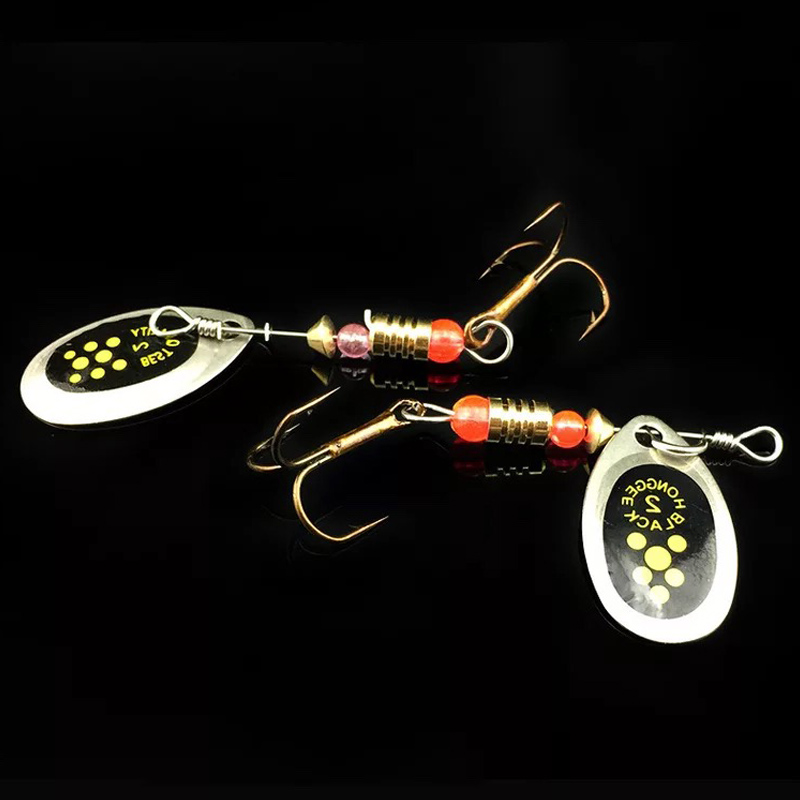 1 шт., вращающаяся металлическ – обзор и цена Fishing Lure Crankbait