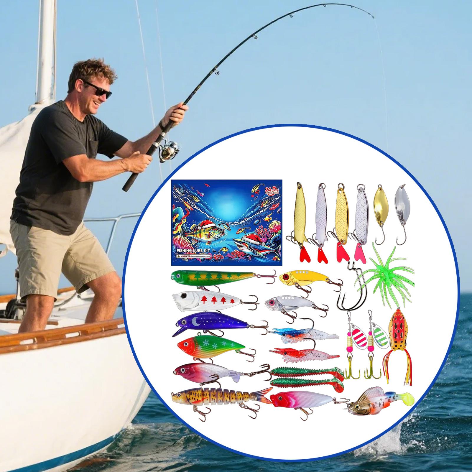 Новинка! Календарь обратного о – обзор и цена Fishing Lure Kit