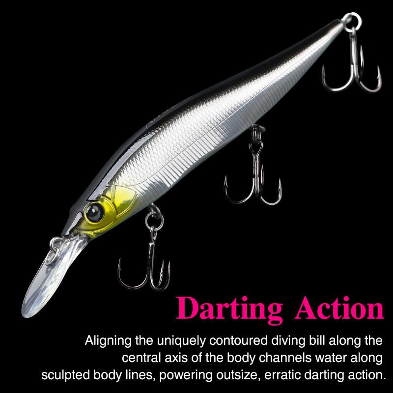 Воблер TSURINOYA Suspend Minno – обзор и цена Fishing Lure Spinnerbait