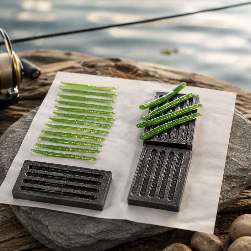 Форма для изготовления мягких  – обзор и цена Fishing Lure Kit