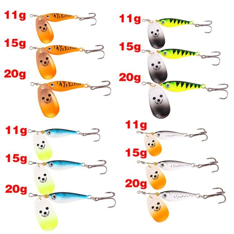 1/2/3 шт. Вращающаяся металлич – обзор и цена Fishing Lure Spinnerbait