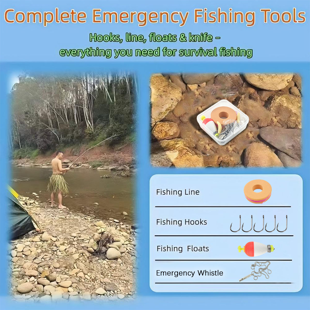 Портативный набор снаряжения д – обзор и цена Fishing Lure Kit