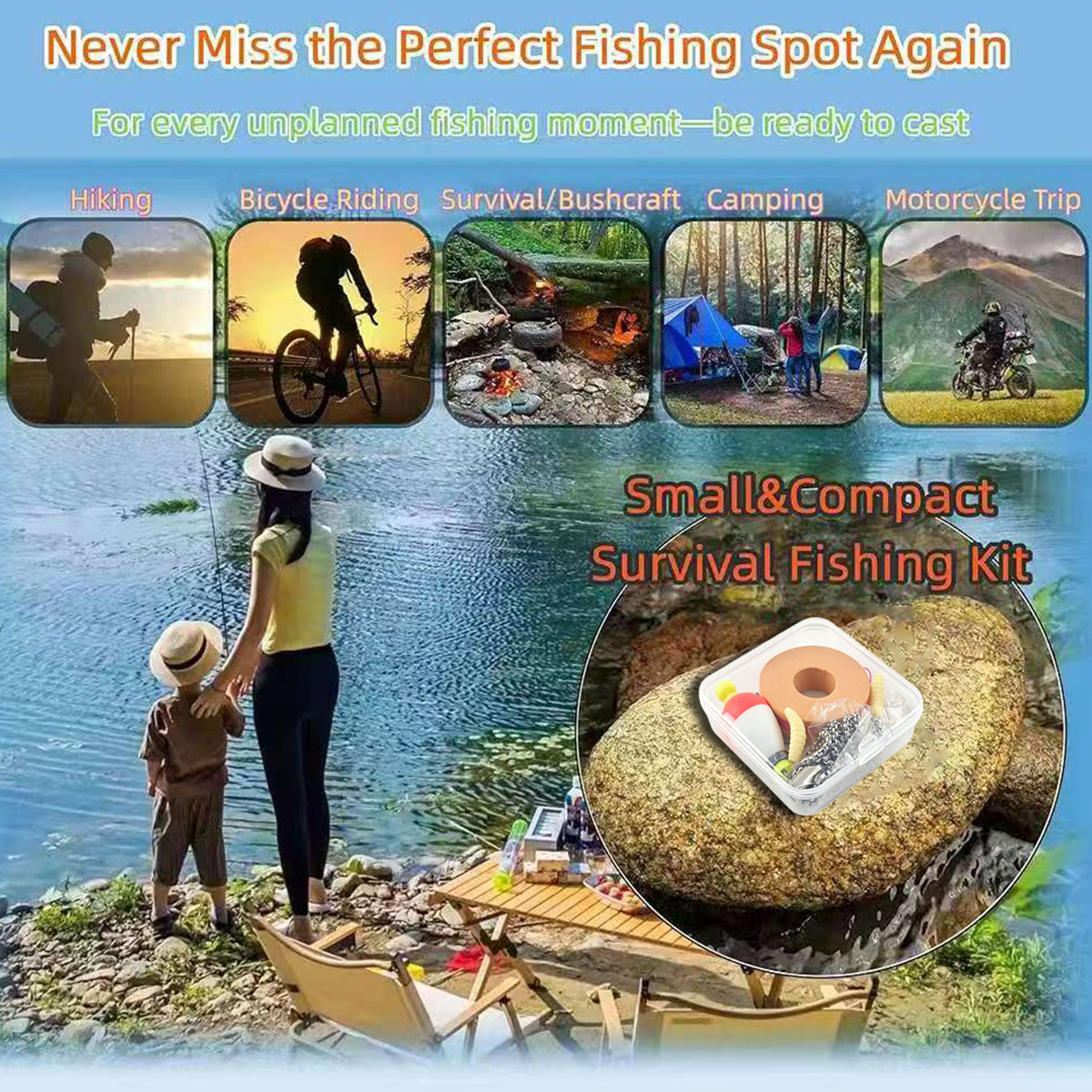 Портативный набор снаряжения д – обзор и цена Fishing Lure Kit