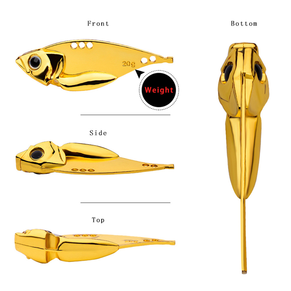 Персонализированная гравирован – обзор и цена Fishing Lure Blade Bait