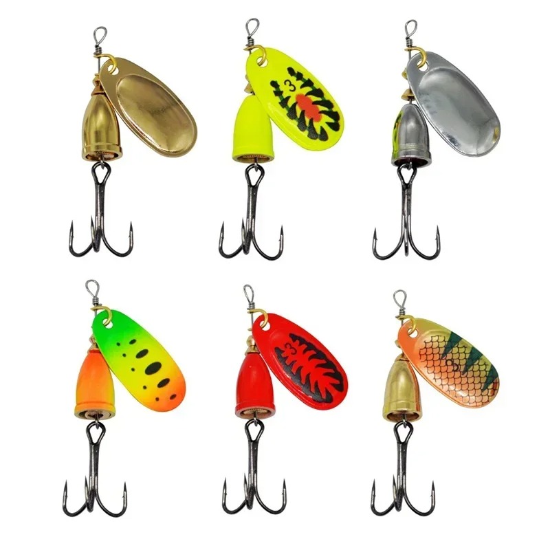 Вращающаяся приманка-спиннер 8 – обзор и цена Fishing Lure Blade Bait