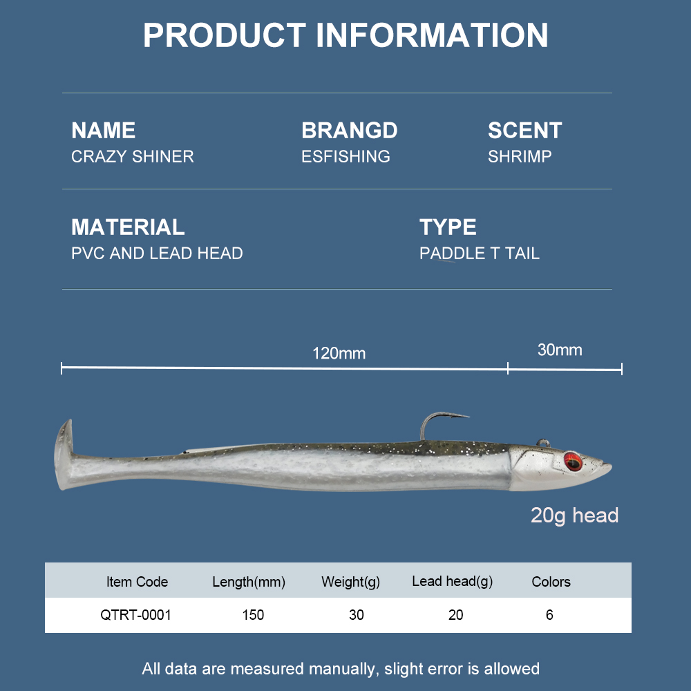 Мягкая рыболовная приманка ESF – обзор и цена Fishing Lure Spoon